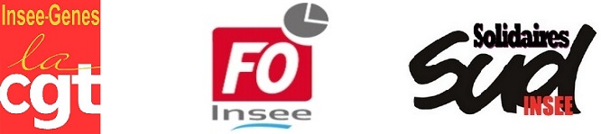 Communiqué des syndicats nationaux de l’Insee CGT, FO, SUD